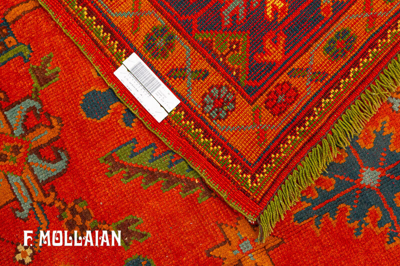 Large Antique Turkish Ushak (Oushak) Carpet  n°:29620032
